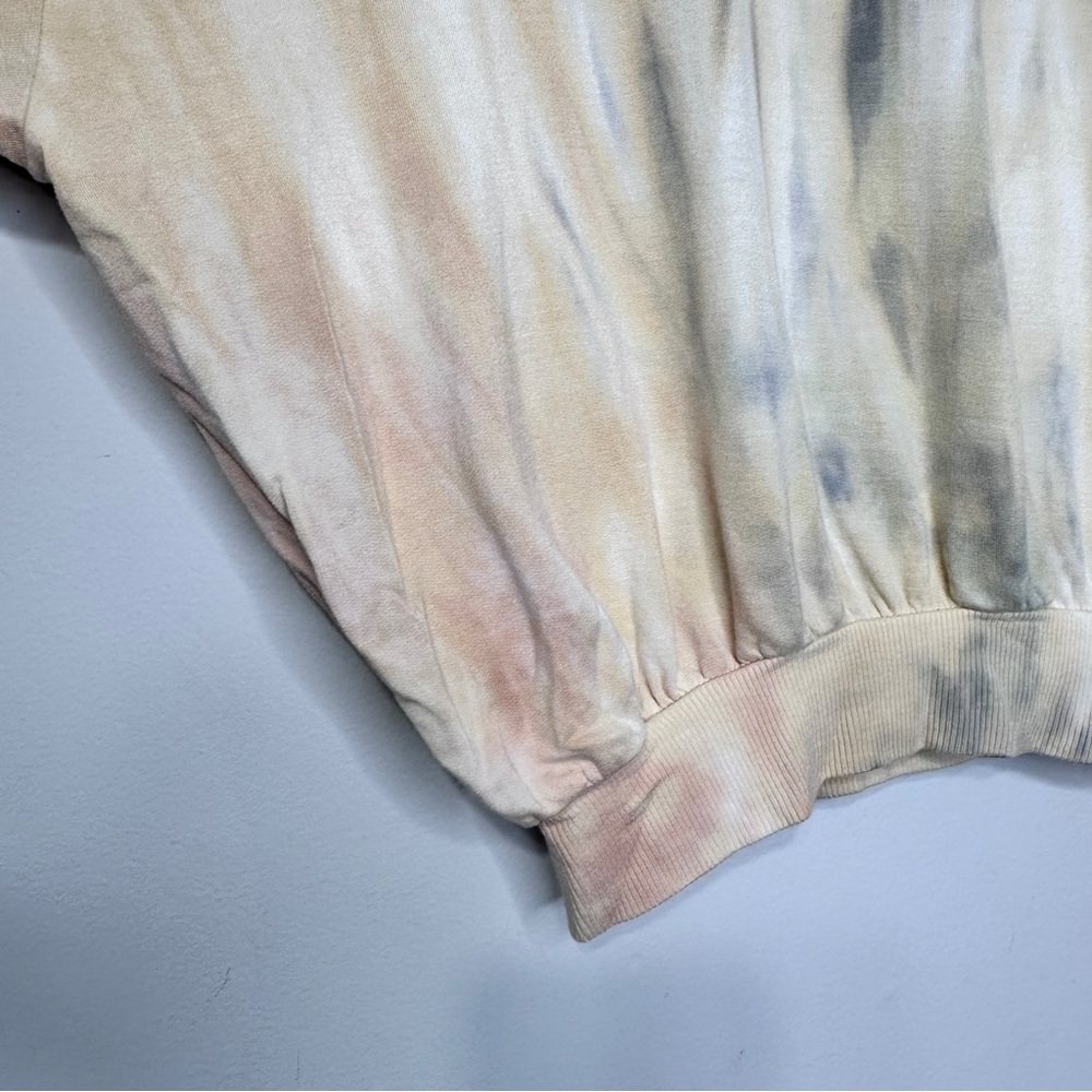 YOUNG FABULOUS BROKE Juliette Crew Top‎ in Buttercup Picnic Sz S - Picture 7 of 10